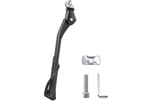 TADAE Bike Kickstand for 24-29 inch Bicycle,Adjustable Aluminium Alloy Bicycle Kickstand Bike Side Kickstand Fit Mountain/BMX/MTB