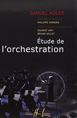 LEMOINE Etude de l'Orchestration Adler