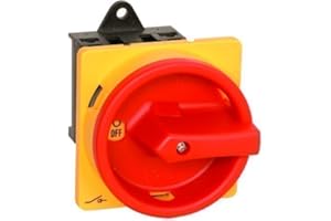 ‎INTRATEC 100% SHOPPING Intratec Hauptschalter Einbau, 16 A, 4-polig – Einbau Steuerschalter, Reparaturschalter zum Fronteinbau in Verteiler- und Schaltschränken 67 x 67 x 55 mm