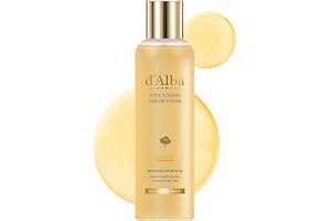 d'alba Piedmont Tonificador de suero de trufa blanca Vita tonificador, efecto de piel vítrea con doble vitamina, cuidado hidratante facial (180 ml)