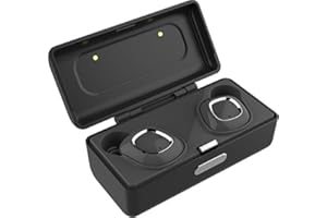 SuperTooth TW1 Bluetooth, écouteurs Bluetooth 100% sans fil. Haute qualité audio, haut-parleurs de 14mm. Batterie longue durée 14 heures. Antenne à gain élevée. Compatible iphone et android.