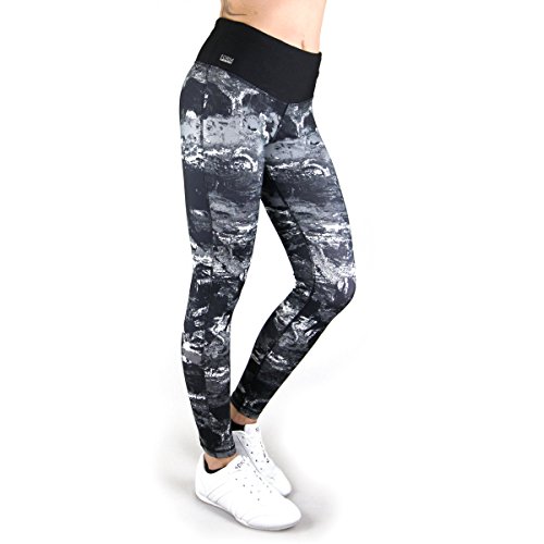 Formbelt® Laufhose Damen mit Tasche lang – leggins stretch-hose Lauf-tights für Smartphone Iphone Handy Schlüssel yoga - 3