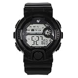 letter54 Fitness Watch Outdoor Uhr Swatch Uhren Damen Herren Uhren Angebote Automatik Fashion Armband Fitness Uhr Rund Multi Funktions 10M Wasserdichte Uhr Digital Double Action Watch