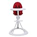Ickle Bubba Orb Baby Highchair - Feature Packed Feeding High Chair in Red on White Colour Combination