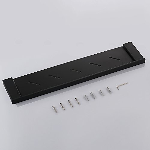 Homelody Schwarz Badregal 304 Edelstahl Wand Duschregal Wandablage Regal Seifenhalter Wandmontage Halter Bad/Badzimmer - 7