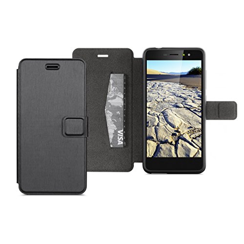 Gigaset Smartphone Book Case - SchutzhÃ¼lle - anti-scratch - Handy Schutz - Full Body Beidseitiger 360Â°Schutz - Rundum-Schutz ZubehÃ¶r - fÃ¼r GS170 - Black