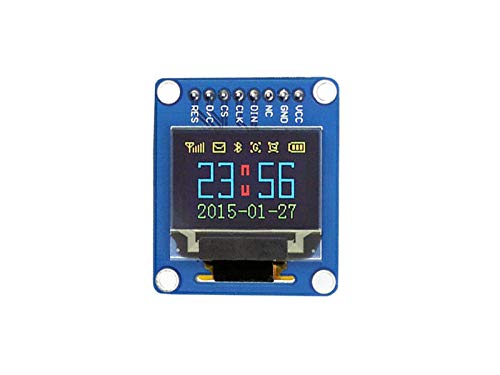 Waveshare 0.95inch OLED Module RGB Color 65K Coloreful 96*64 Pixel SPI Interface Straight/vertical Pinheader with Chip Driver SSD1331
