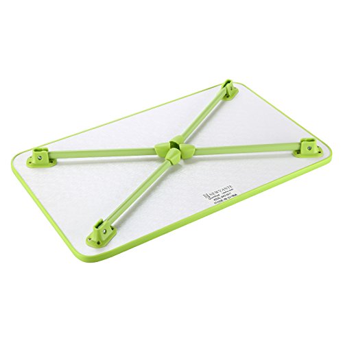 Große Bett Tablett nnewvante Laptop Schreibtisch Schoß Schreibtisch faltbar tragbare stehend Outdoor Camping Tisch, Breakfast Lesung Tablett Halter für Couch Boden Studenten Young Farbe - 5