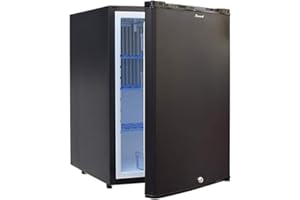 Smad Nevera 12v Camper, Nevera para Furgoneta Camper con Cerradura, Nevera Caravana 12v 220v, Camping Silencioso Nevera para RV, Camper, Van, Truck, 50L