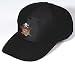 Produktbild Baseballcap mit Einstickung - Pirat Piratenkapitän - 68421 schwarz - Baumwollcap Hut Schirmmütze Cappy Cap