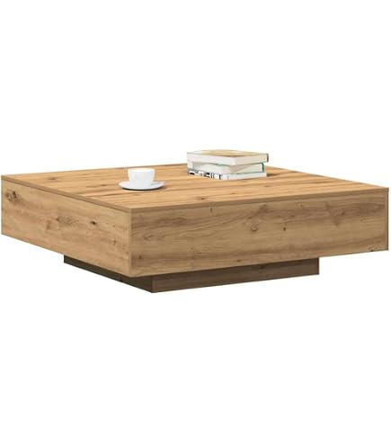 Vidaxl table basse vieux bois 90x50x36,5 cm bois d'ingénierie