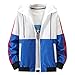 Produktbild TWISFER Herrenoberteile, Jacken, Herren-Hoodies, Herbst- und Wintermode-Hoodies Mehrfarbige Colorblock-Hoodies, lässige, Weite Sweatshirts, stilvolle Pullover mit Kordelzug S-5XL