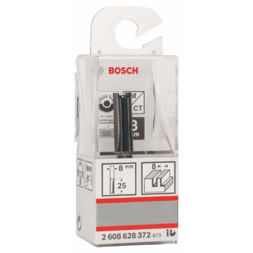 Bosch Zubehör 2 608 628 372 Nutfräser 8 mm, D1 8 mm, L 25,4 mm, G 56 mm - 3