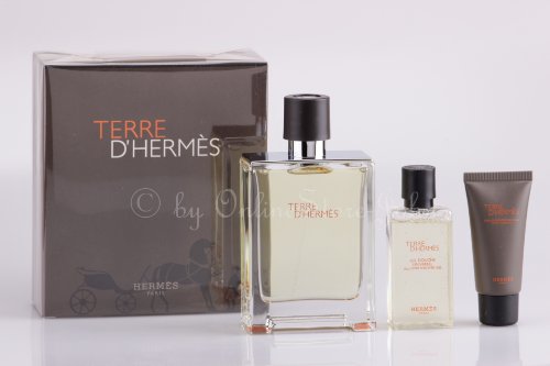 Terre d ' Hermès of Hermes - set with 2 x care 100 ml + 40 ml + 15 ml