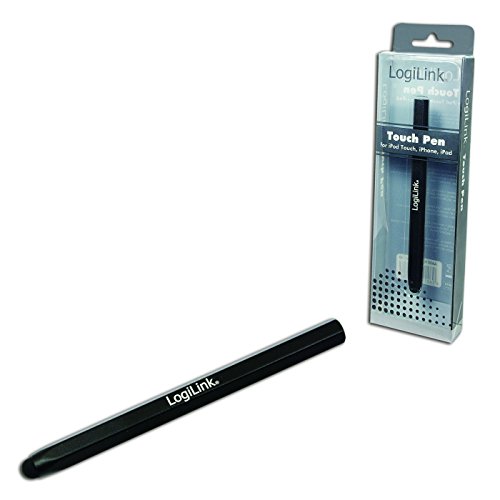 LogiLink Touch Pen für Smartphones & Tablets, Schwarz - 4