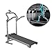Produktbild WXH Fitness Folding Jogging Laufbänder Walking Running Machine Trainer Ausrüstung, Mit LCD-Display, Gummi-Stoßdämpfung, Handlauf höhenverstellbar