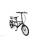 €599.00 Ecosmo, tandem da città, pieghevole, con cambio a 7 velocità e  ruota 20 da pollici (50 cm circa). Modello: 20TF01BL - bikewebshop.it