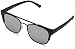 Quay Eyewear Unisex Adults’ High and Dry Sunglasses, Black (Black/Silver), 1