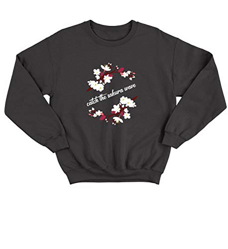 Sakura Wave Tree Nature_004900 Ugly Christmas Sweater Crewneck Sweatshirt Gift Him Her