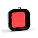 Imported Underwater Diving Lens UV Filter Converter for GoPro Hero 4/3+ -Red RS.325.00