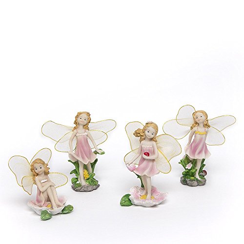 SecretRain Blume-Feen Elfen Haus&Garten Dekor oder als Geschenk - 2