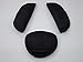 Baby Dreams Universal Step Pad for Maxi Cosi/Römer, Black Baby Bowls 3-Piece Seat Belt Pad Set GRUPPE0 Ne