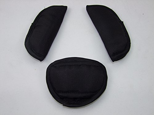 Baby Dreams Universal Step Pad for Maxi Cosi/Römer, Black Baby Bowls 3-Piece Seat Belt Pad Set GRUPPE0 Ne