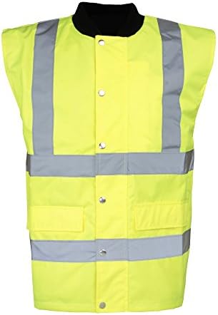 RTY High Visibility Bodywarmer : Color - Fluorescent Yellow : Size - 5XL