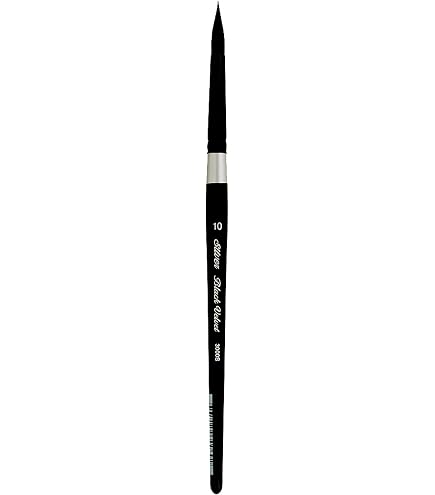GRANDARTS SILVER FOX MOTTLER PINCEAU SPALTER POILS MIXTES MANCHE COURT SÉRIE G702