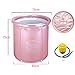 Produktbild FACAI888 Wire Bracket Faltwanne verdickt in erwachsenen aufblasbaren Plastikwanne Badfass einfaches Badfass , pink