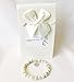 Produktbild Exquisite Maid of Honour Charm Armband Geschenk – Elfenbeinfarben Armband mit Strass Hochzeit Armband Hochzeit Schmuck Geschenk