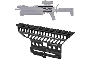 ACEXIER Ruso AK AK47 74 47 B-13 CNC Aluminio 20mm M47 qd Carril Lateral Punto Rojo Base de Montaje de Alcance Picatinny Cerakote Caza