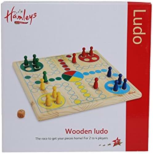 Amazon.co.uk ludo wooden board game