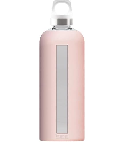 Sigg Stella Borraccia In Vetro Con Rivestimento In Neoprene - 0,5 L - Gialla - Ermetica E Senza BPA - 3