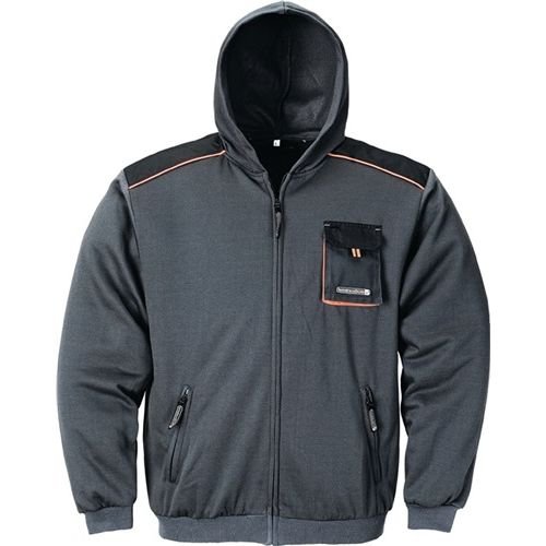 Preisvergleich Produktbild Terratrend Job Sweatjacke dunkelgrau / schwarz Größe M