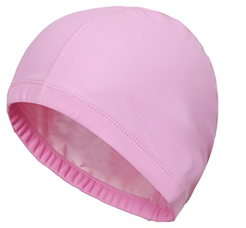 Avril Tian Bonnet de bain, imperméable, revêtement PU Unisexe Pour cheveux longs homme et femme Pour sports aquatiques