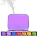 Produktbild Aroma Diffuser 2 in 1 Aroma Luftbefeuchter Ultraschall 7 LED Farbwechsel Purifier Diffusor Humidifier 4 Timereinstellungen Abschaltautomatik Raumbefeuchter für Yoga Kinderzimmer Schlafzimm (300ML)