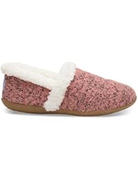 Toms Classic Faded Rose Shearling Mujeres Slippers
