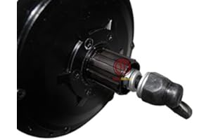 8Fun 48V 500W Bafang Brushless Geared Thread In Hub Motor for Rear Wheel