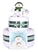 The Snowman Christmas Nappy Cake - Snow Man New Baby Shower hamper Gift Unisex - FAST & FREE DELIVERY!