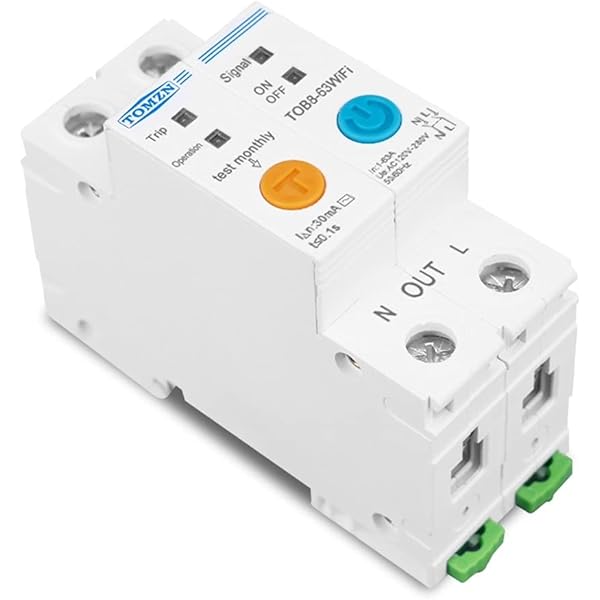 Interruttore 2P 230V 50/60Hz IP20 Protezione Di Perdite Elettrico