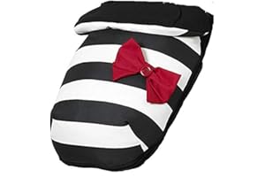 Cosatto 2 in 1 Universal Footmuff & Liner in go Lightly with red Bow