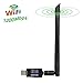 Produktbild NEWTERK 1200Mbit/s Wifi Adapter, mit 5dBi Antenna, Dualband (5G/866Mbps + 2.4G/300Mbps) Wlan Stick, USB Wifi Dongle 802.11 ac/n/g/b/a Wireless Standards, Kleine WiFi-Empfänger für Desktop/PC/Laptop/Notebook (USB 3.0)