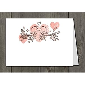 Tischkarte zur Hochzeit Verlobung Jubiläum 