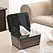 Produktbild Llxxx Tissue Box-Transparente Taschentuchbox Haushaltstücher Box Karton, schwarz