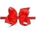 Imported 1Pcs Baby Girls Bowknot Headbands Hair Bands Photography Props Red RS.140.00