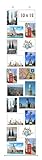 Fotovorhang 10 x 15 cm mit 20 Taschen Hochformat und...