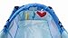 Portable Baby Fetal Travel Cot Bed Children Playpen With Entryway & Toys & Mat (Blue)