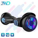 ★★★★★ [Q2 Elektroscooter] 2WD Marke Q2 Elektroscooter, 100% höhere Qualität. Ausgestattet mit neuem Design von 6,5 Zoll Rädern. Q2 Elektroroller kann bis über 10 km / h mit nicht-pneumatischen Vollgummireifen.