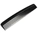 Duralon Single 6inch Plastic Pocket Hair Comb - Black
